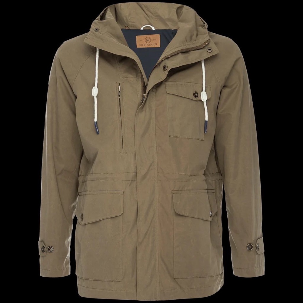 Waxed Hooded Parka